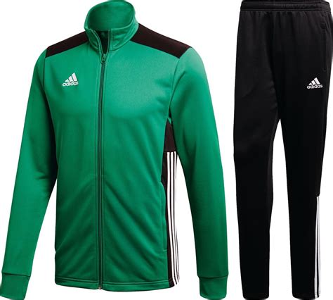 groen adidas trainingspak